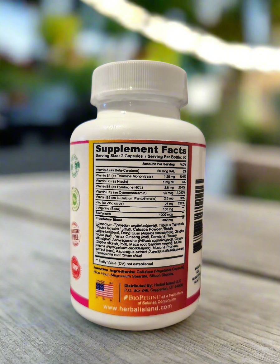 Female Enhancement - 60 Capsules - Libido Boosting Formula