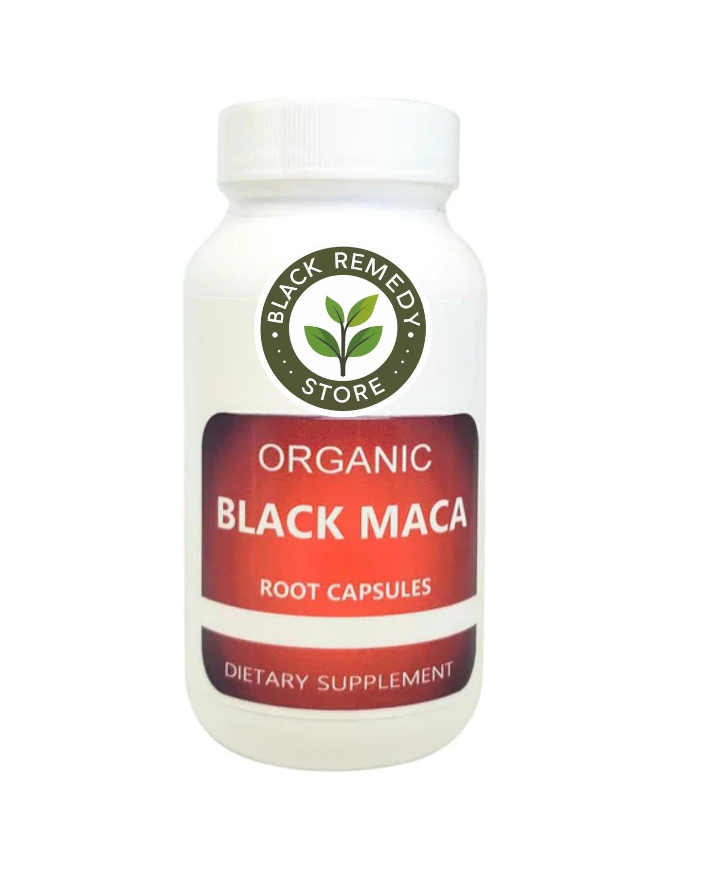 Black Maca Root Capsules - Organic