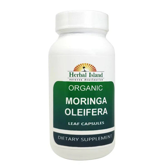 Organic Moringa Oleifera Leaf Capsules