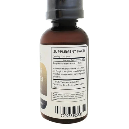 Tongkat Ali Liquid Extract (Longjack) - Alcohol Free
