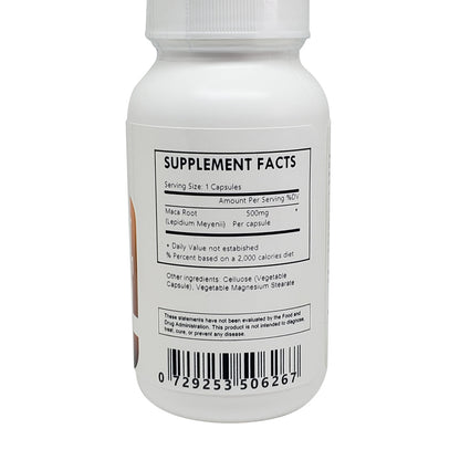 Maca Root Extract Powder 10:1 Capsules